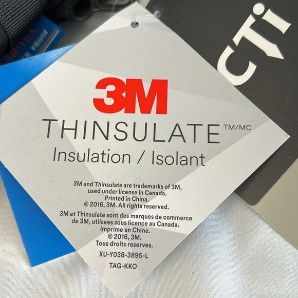 MCTi Men’s FAN-TEX waterproof windproof winter ski gloves zipper pocket XL - Picture 7 of 14